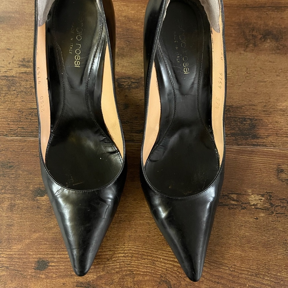 Sergio Rossi Leather Pumps